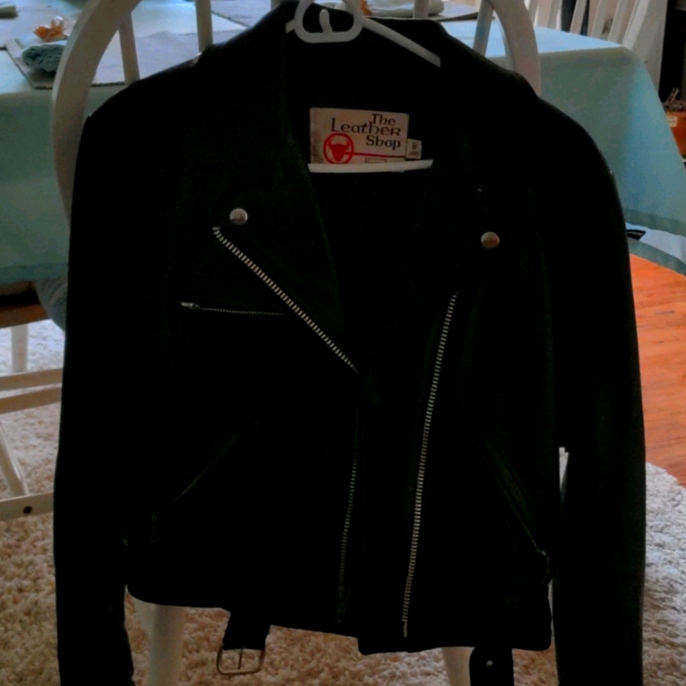 Real leather jacket